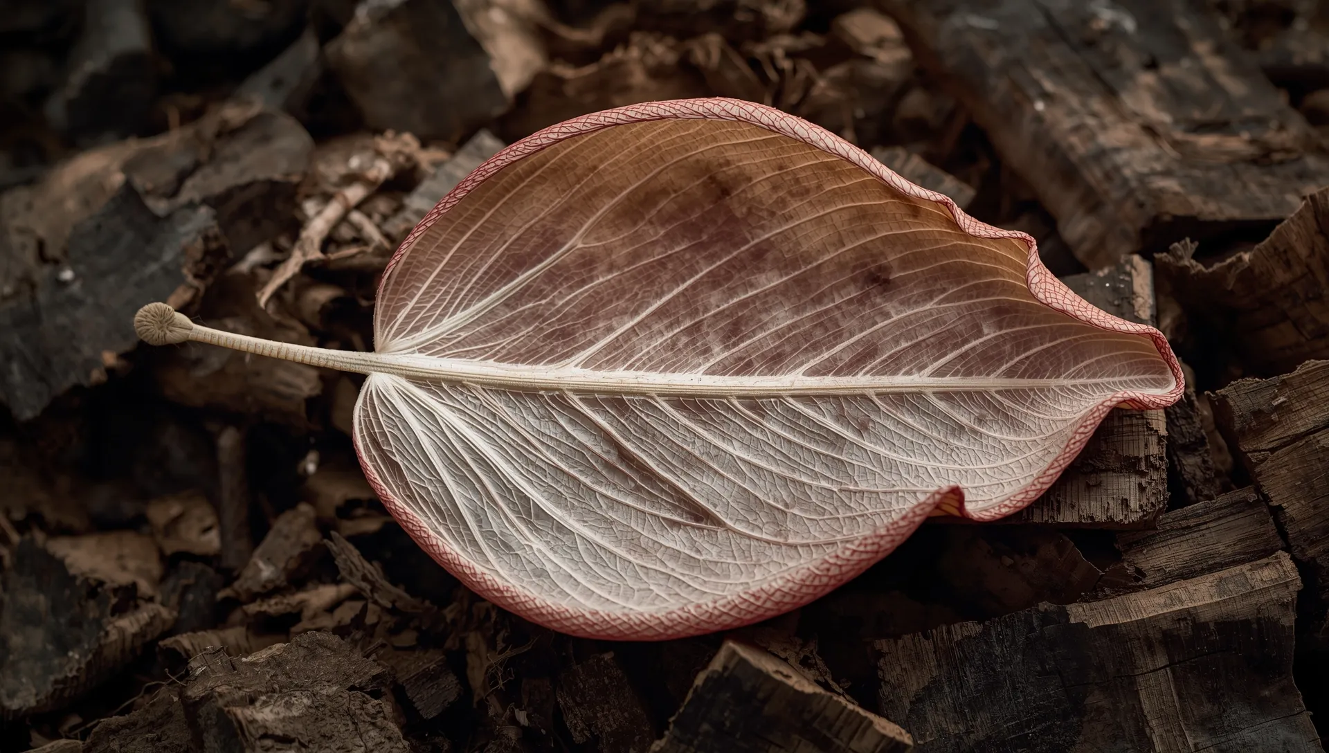 Botanical texture — organic detail representing natural authenticity